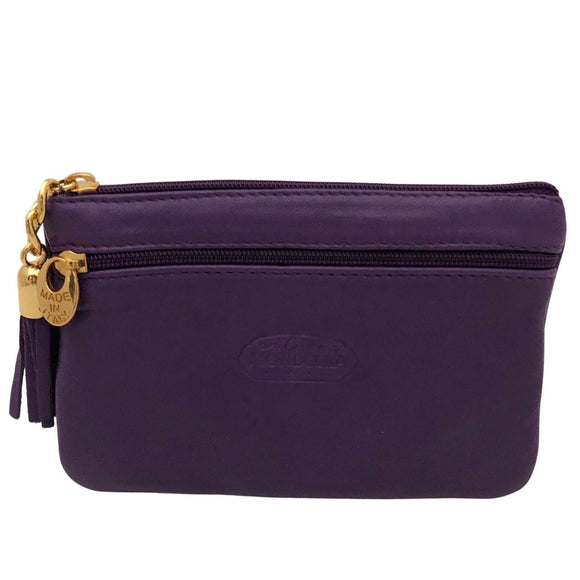 Roma coin purse - Purple