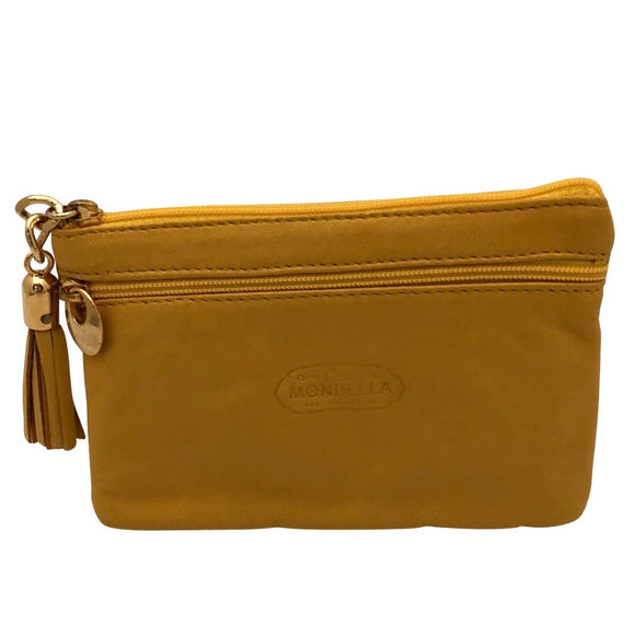 Roma coin purse - Buttercup yellow