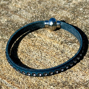 Magnetic bracelet - Single - Denim blue