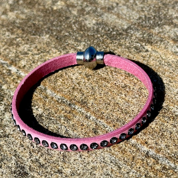 Magnetic bracelet - Single - Rose pink