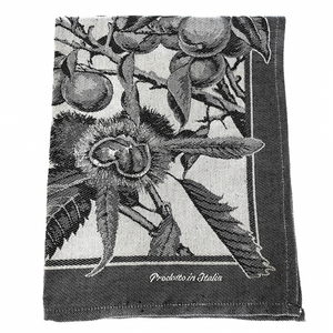 Tea towel - Chestnut blossom - Black