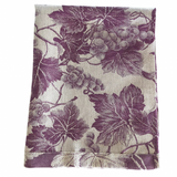 Tea towel - Vine - Burgundy