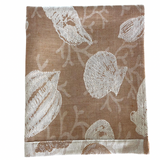 Tea towel - Shell - Bronzo