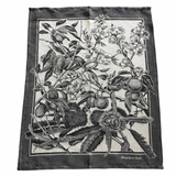 Tea towel - Chestnut blossom - Black