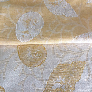 Tea towel - Shell - Umbrian gold