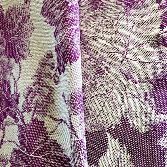 Tea towel - Vine - Burgundy