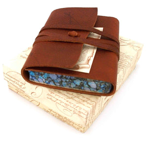 Koine - Leatherbound soft notebook - Blue