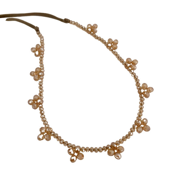 Lazio necklace - Soft gold coloured