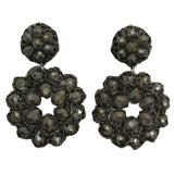 Genoa earrings - Sage coloured