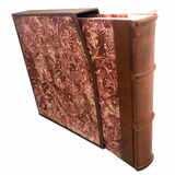 Koine - Luxury marbled photo album - Brown