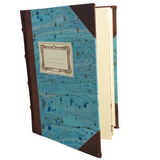 Koine - Recipe book - Marbled Aqua and gold