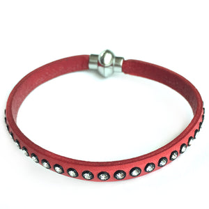 Magnetic bracelet - Single - Classic red