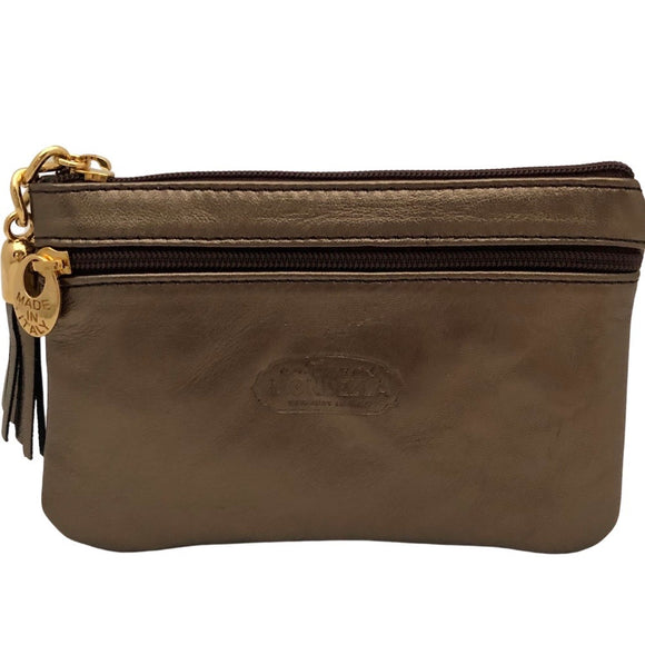 Roma coin purse - Bronze coloured