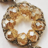 Bellagio earrings - Soft gold coloured