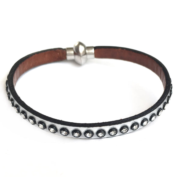 Magnetic bracelet - Single - Silver coloured
