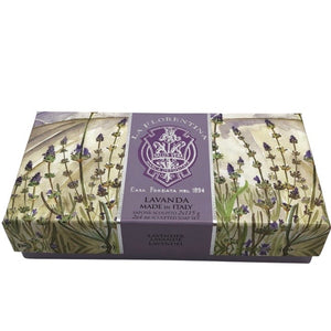 Twin boxed soap - Lavender