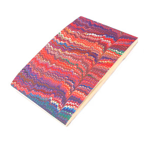 Venetian marbled notepad - Night lights